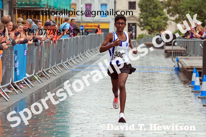Junior 3k, 2024 Darlington 10k and Junior 3k Road Race.  Photo: David T. Hewitson/Sports for All Pics